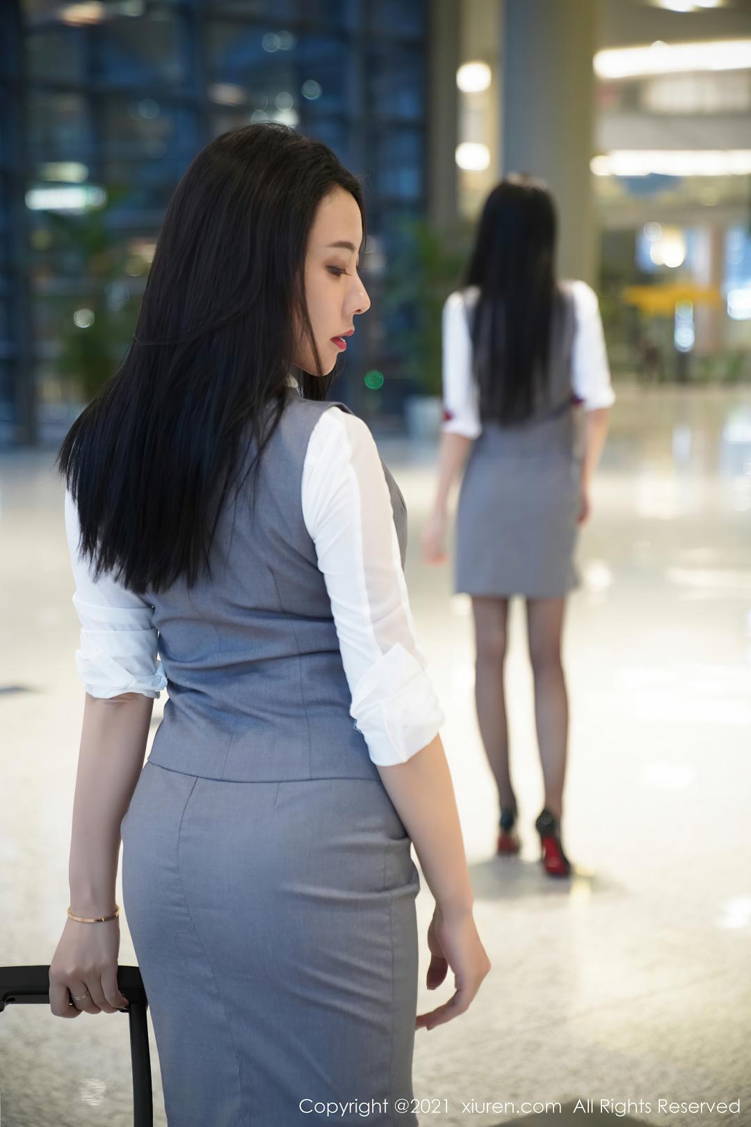 图片[2]-[XIUREN秀人网] 2021.03.08 NO.3173 模特合集 果儿Victoria 葛征 净高184c m [48P]-秀人网官方网站